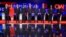 Republican presidential candidates take the stage during the CNN Republican presidential debate at the Venetian Hotel & Casino in Las Vegas, Dec. 15, 2015.