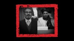 عبدالغنی برادر (راست) ریاست گروه اعزامی به ایران را برعهده دارد و با علی شمخانی دبیر شورای عالی امنیت ملی ایران دیدار کرد. 