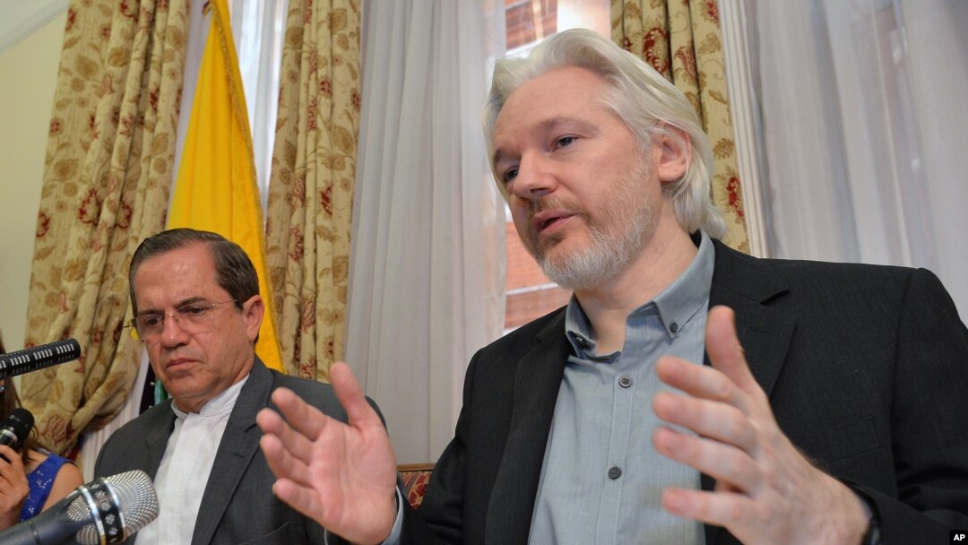 Julian Assange yashinze ishirahamwe Wikileaks