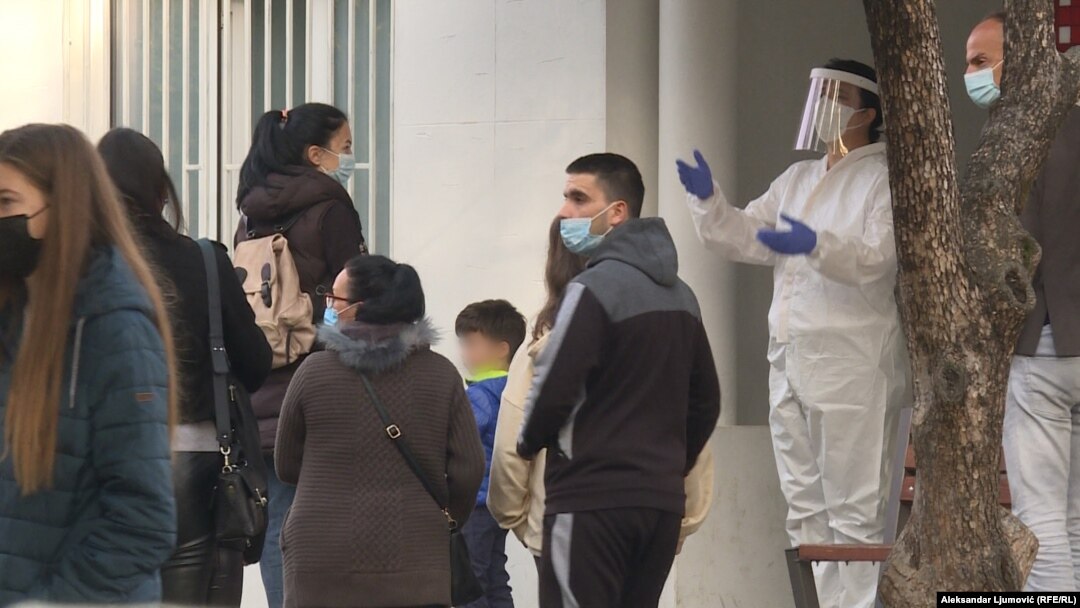 ARHIVA - Kovid centar u Podgorici (Foto: RFE/RL/Aleksandar Ljumović)