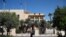 A view of the exterior of the French consulate-general building in Jerusalem, March 19, 2018. 