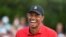 타이거 우즈 선수가 23일 미국 조지아주 애틀란타 이스트 레이크 골프 클럽에서 열린 미국프로골프(PGA) 투어 플레이오프 마지막 대회에서 승리한 후 환하게 웃고 있다. 사진 출처=ohn David Mercer 