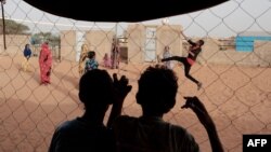 Dans un camp de réfugiés maliens en Mauritanie, à Bassikounou, le 8 juin 2022.