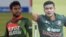অফ স্পিনার মেহেদী হাসান মিরাজ এবং ডানহাতি পেসার তাসকিন আহমেদ
