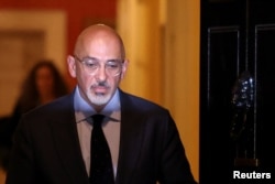 Britain's new finance minister, Nadhim Zahawi, leaves 10 Downing Street, in London, Britain, on 5 July 2022.