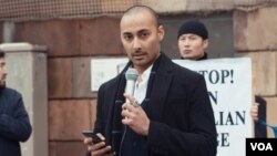 于瑞典获政治庇护的香港抗争者Narayan Liu