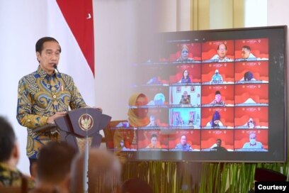 Presiden Jokowi mengatakan predikat WTP pada LKPP 2021 bukan tujuan akhir, namun penting bagaimana mengelola yang rakyat dengan sebaik-baiknya (Setpres RI)