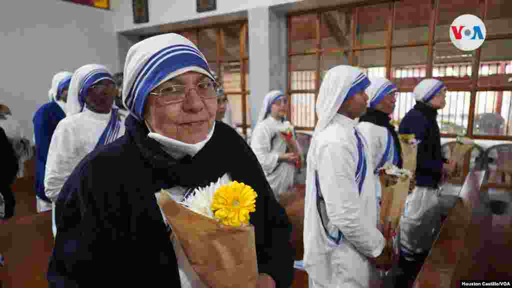 Las religiosas de la orden Madre Teresa de Calcuta, expulsadas de Nicaragua, fueron recibidas en Costa Rica.&nbsp;Foto Houston Castillo, VOA.