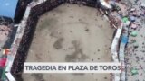 Tragedia en Colombia, se desploma gradería en plena corrida de toros