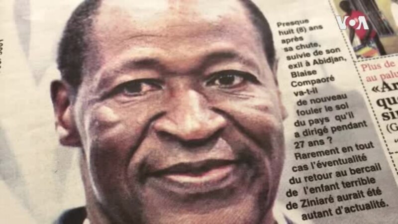 L'ancien président Blaise Compaoré va rencontrer le chef de la junte burkinabè