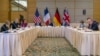 دیدار آنتونی بلینکن و وزیران خارجه تروئیکای اروپا در حاشیه نشست گروه ٢٠ در اندونزی. ٨ ژوئیه ٢٠٢٢