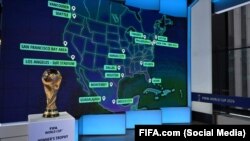 16 cities to host matches of the groundbreaking FIFA World Cup™