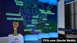 FILE: A significant milestone on the road to the FIFA World Cup 2026™ was reached on June 16, 2022 as the 16 Host Cities that are due to stage matches at the first edition of football’s showpiece to feature 48 teams were unveiled by FIFA.