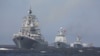 中俄派八战舰威吓施压日本
