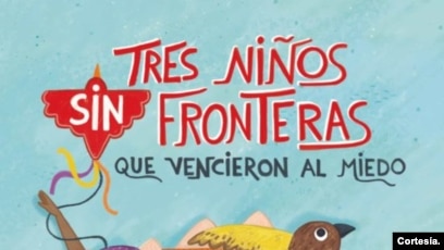Portada del libro “Tres niños sin fronteras que vencieron al miedo”, del periodista español Javier Sancho Mas.