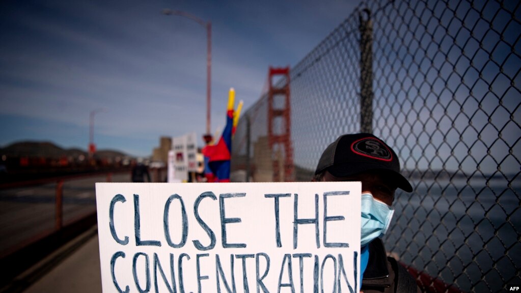 (ARŞİV) San Francisco'da Çin'i protesto eylemi