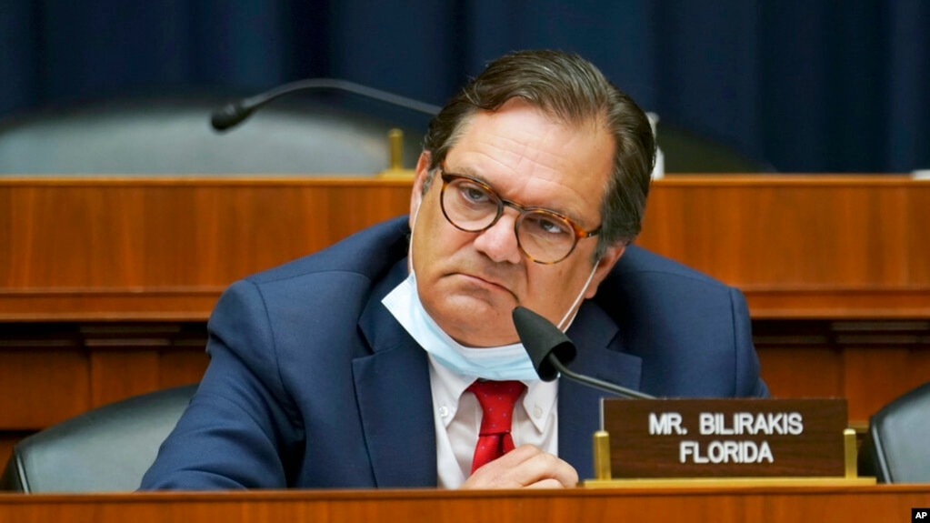 U.S. Representative Gus Bilirakis, who introduced the 'Ransomware Act (HR4551)', speaks during a meeting of the Standing Committee. (AP)