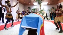 Le cercueil de Lumumba a fait escale à Kinshasa