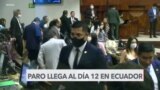 Doce días de paralización en Ecuador sin soluciones a la vista