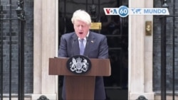 Manchetes mundo 7 julho 2022.:O primeiro-ministro Boris Johnson demite-se de líder partidário, mas permanece primeiro-ministro