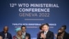 世界贸易组织(WTO)2022年6月12-17日在瑞士日内瓦召开的第12届部长级会议上达成一揽子协议，包括向发展中成员豁免新冠疫苗的专利保护。