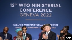 2022年6月17日，世界贸易组织第12次部长会议在日内瓦闭幕。