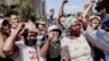 D'après les enquêtes d'opinion, le Congrès national africain (ANC) au pouvoir pourrait perdre en mai sa majorité absolue au Parlement pour la première fois, dans un contexte socio-économique morose. (Photo by Luca Sola / AFP)