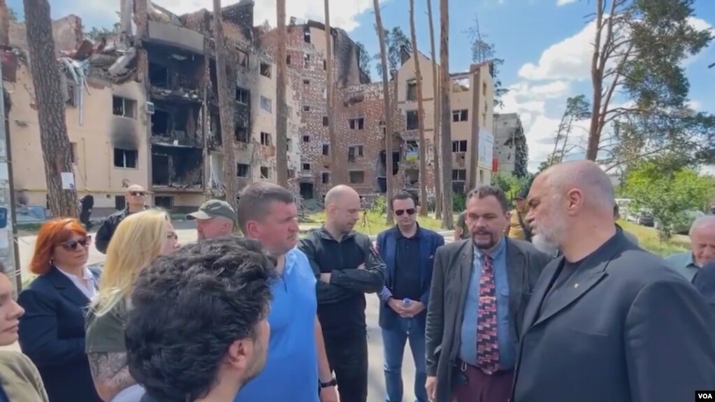 Kryeministrat Edi Rama dhe Abazoviç vizitojne Kievin