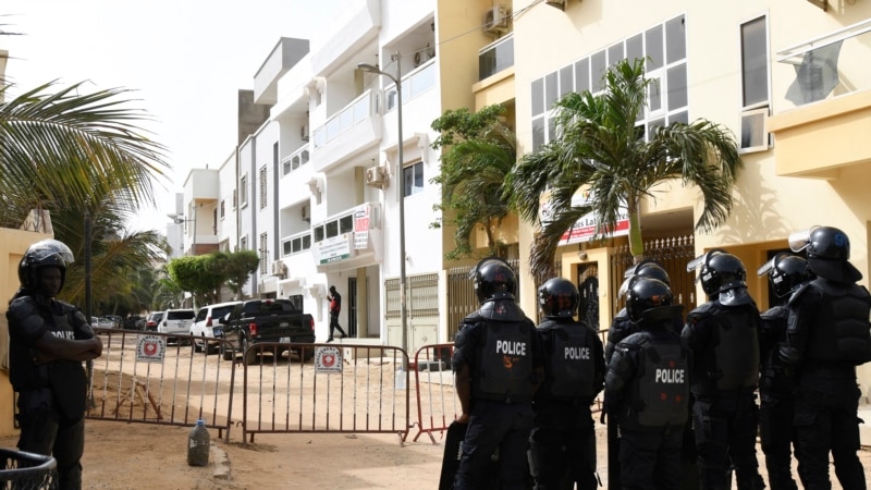 La police autour du domicile de l'opposant Sonko à Dakar