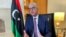 FILE - Libya's Fathi Bashagha speaks during an interview with Reuters in Tunis, Tunisia, March 30, 2022. 
