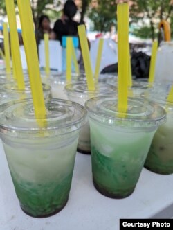 Cendol laris manis di acara World Square di Pittsburgh (dok: Facebook / Indonesians in Pittsburgh)