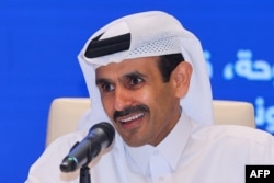 قطر کے توانائی کے وزیر اور قطر انرجی کمپنی کے سربراہ سعد شیریدہ الکعبی۔ فائل فوٹو
