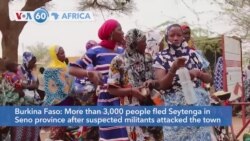 VOA60 Africa - Burkina Faso: Number of dead in Seytenga attack jumped to 79
