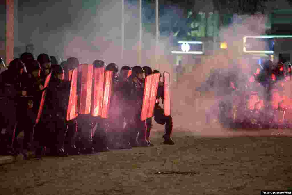 Rally in Skopje against the French proposal for EU negotiation 