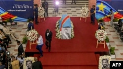 LFILE: lain Congolese independence hero Patrice Lumumba's only surviving remains, a single tooth, arrived in Kinshasa on 6.27.2022 for interment on 6.30. In 1960 his native central African country proclaimed independence from Belgium.