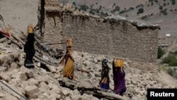 Posljedice zemljotresa u Afganistanu, juni 2022.