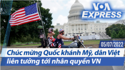 Chúc mừng Quốc khánh Mỹ, dân Việt liên tưởng tới nhân quyền VN | Truyền hình VOA 5/7/22