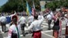 Українці вперше взяли участь в Параді на День незалежності у Вашингтоні 4 липня, 2022 р. 