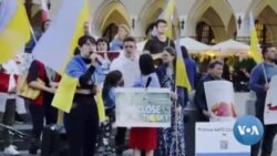 As World's Attention Wanes, Ukrainian Students Keep Rallying