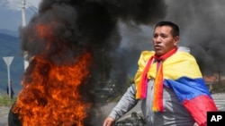 En fotos: Protestas en Ecuador