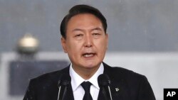 윤석열 한국 대통령.