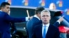 Sekretaris Jenderal NATO Jens Stoltenberg tiba untuk menghadiri pertemuan puncak NATO di Madrid, Spanyol, Rabu, 29 Juni 2022. (Foto: AP Photo/Paul White)