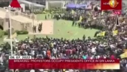 Protesters Storm Sri Lanka President Residence, Office