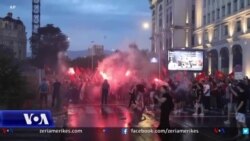 Shkup, protesta të dhunshme kundër propozimit francez