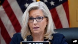 Foto Achiv: Depite Repibliken Liz Cheney, ki reprezante eta Wyoming nan La Chanm e ki se ko-direktris komite kap mennen anket sou atak 6 Janvye a. 