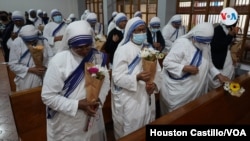 Las religiosas de la orden Madre Teresa de Calcuta, expulsadas de Nicaragua, fueron recibidas en Costa Rica. 