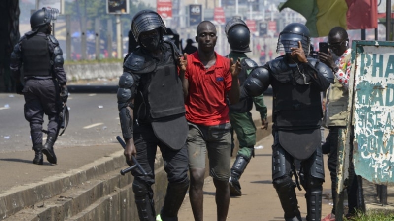 Guinée: heurts et répression d'un appel à manifester dans la banlieue de Conakry