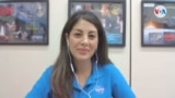 La colombiana Diana Trujillo, directora de vuelos de la NASA. Foto de toma de video.