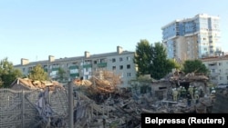 Разрушения в Белгороде