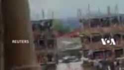 Arena Adu Banteng Roboh di Kolombia